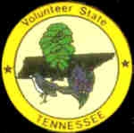 TENNESSEE PIN STATE EMBLEM TENNESSEE PIN